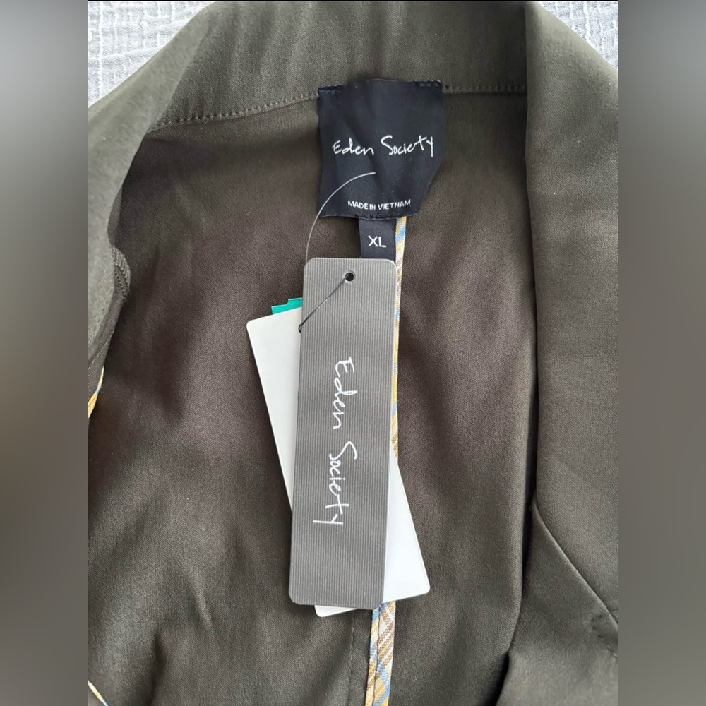 New! Eden Society “Laysha” Cargo Jacket XL - Picture 5 of 6